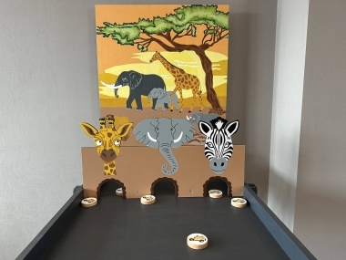 Sjoelspel safari